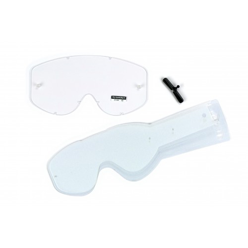 Clear lenses 10 straps for BULLET glasses - LE02185